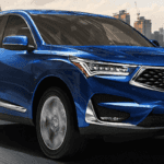 Blue Acura RDX