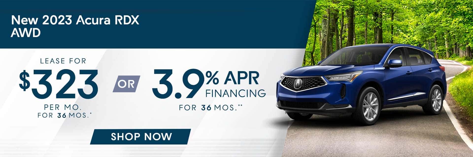 New 2023 Acura RDX Special