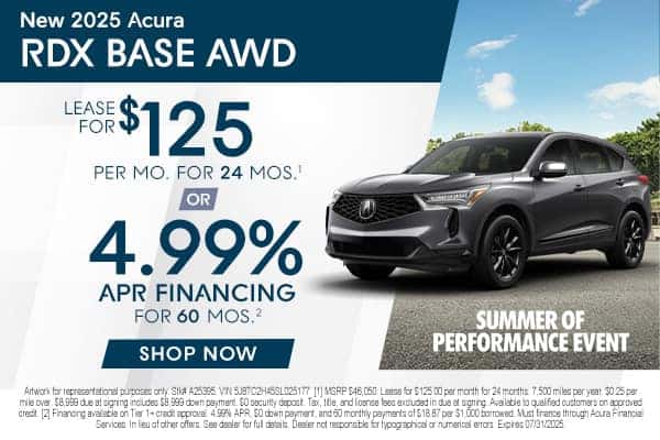 <!-- New 2025 Acura RDX BASE AWD -->