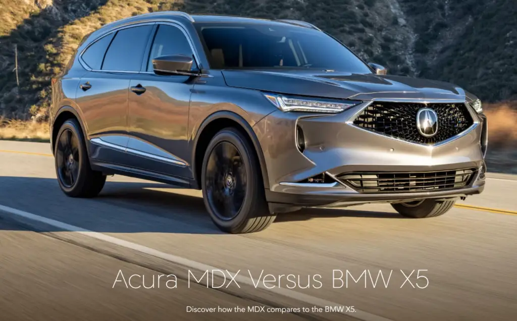 2024 Acura MDX vs 2024 BMW X5 | Speedcraft Acura