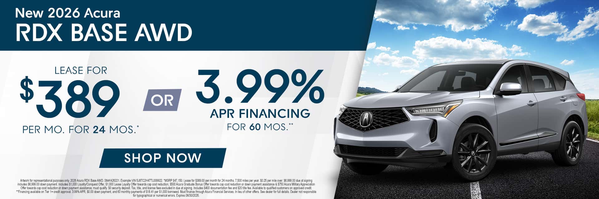 Acura RDX special