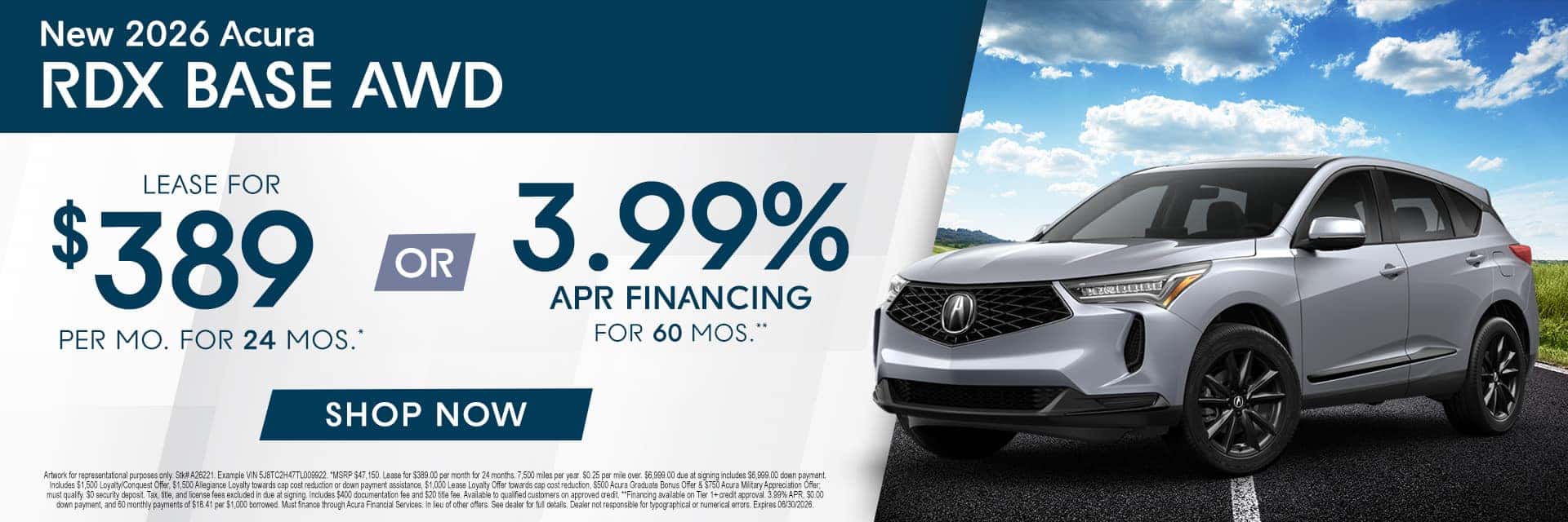 Acura RDX special