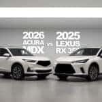 2026 Acura MDX vs. 2026 Lexus RX