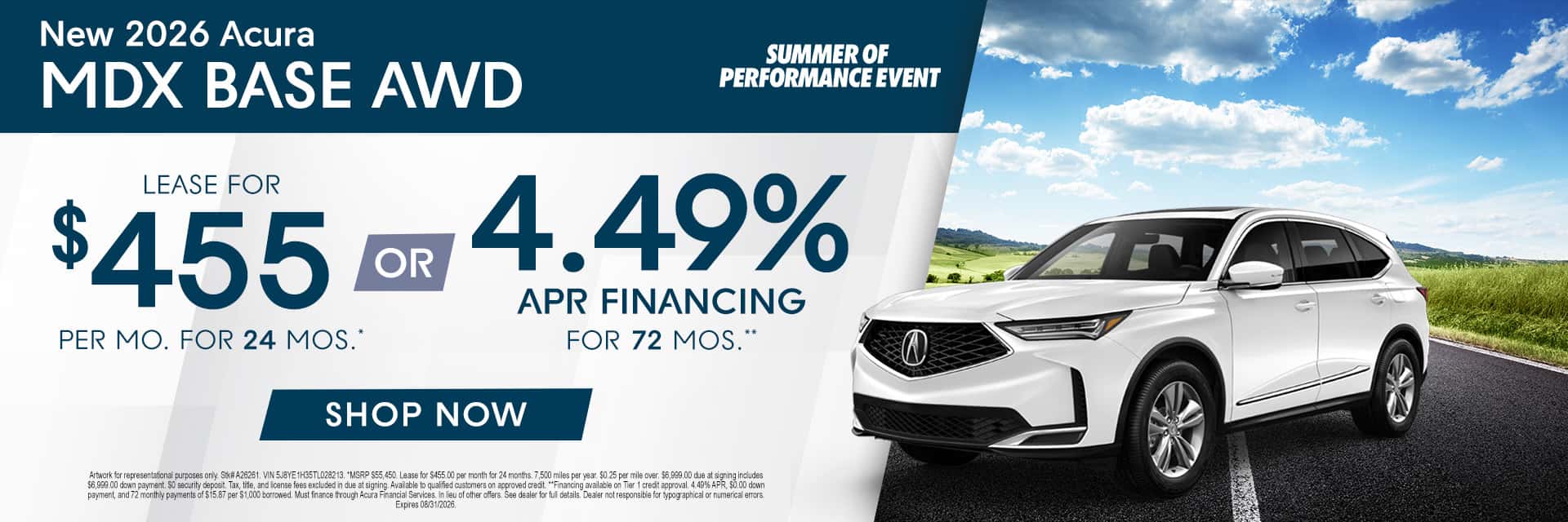 MDX Offer