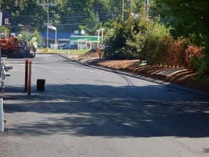 July 26, 2016 – The first coat of paving begins. Sunnyside Acura Nashua, NH