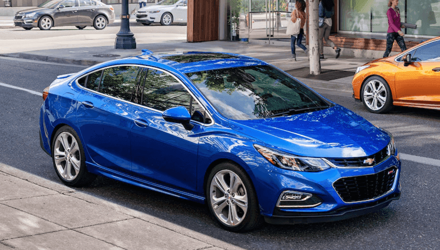 Chevy Cruze Comparison Chart