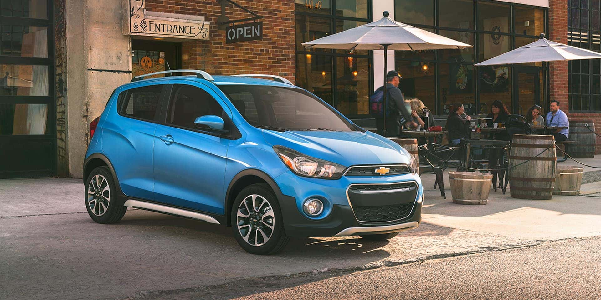 2018 Blue Chevrolet Spark Exterior Front View