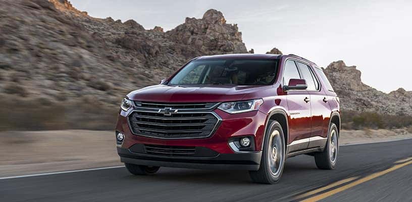The 2018 Traverse RS features a more street inspired style, with