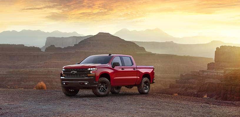Red 2019 Chevrolet Silverado