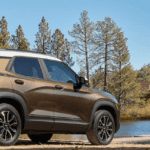 2021 chevy trailblazer by water