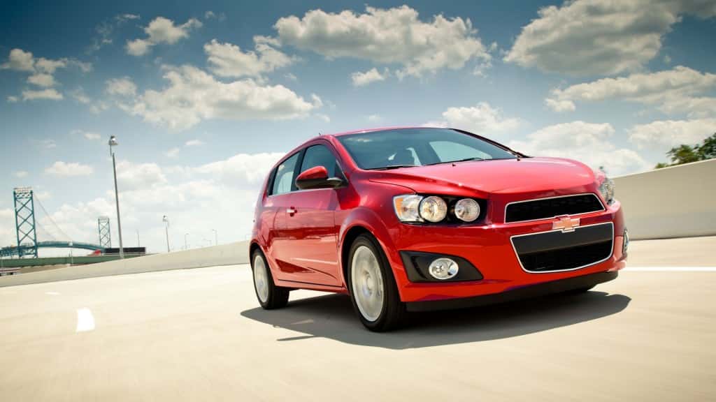 Chevrolet Sonic 2015 ya en México precios y versiones  Autos Actual México