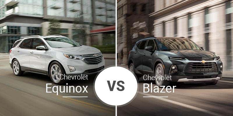 Chevy Blazer Vs Chevy Equinox
