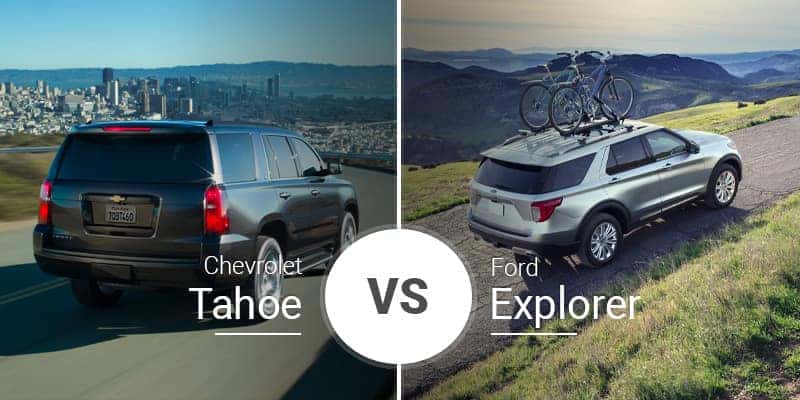 Chevrolet Tahoe Vs. Ford Explorer