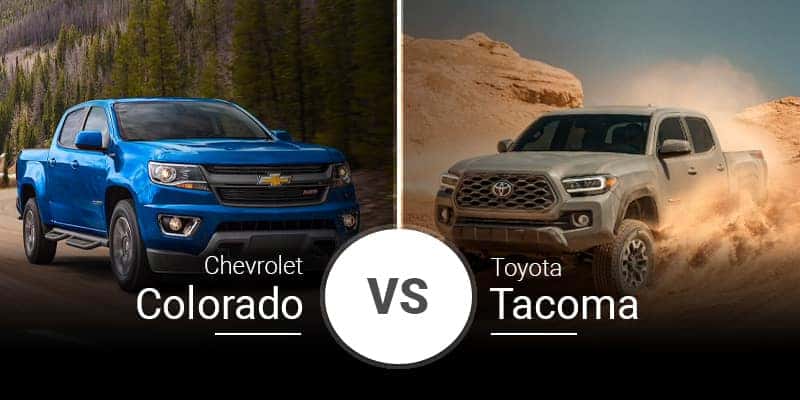 tacoma vs colorado vs canyon