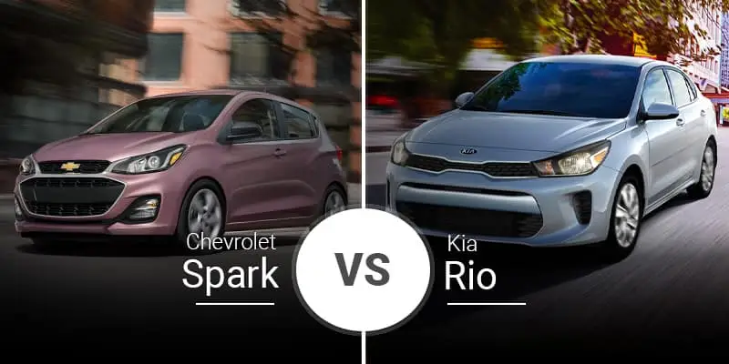 Chevrolet Spark Vs Kia Rio 5 Door