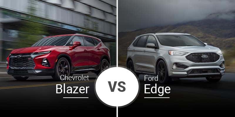 2020 Chevrolet Blazer Vs. 2020 Ford Edge - Sunrise Chevrolet