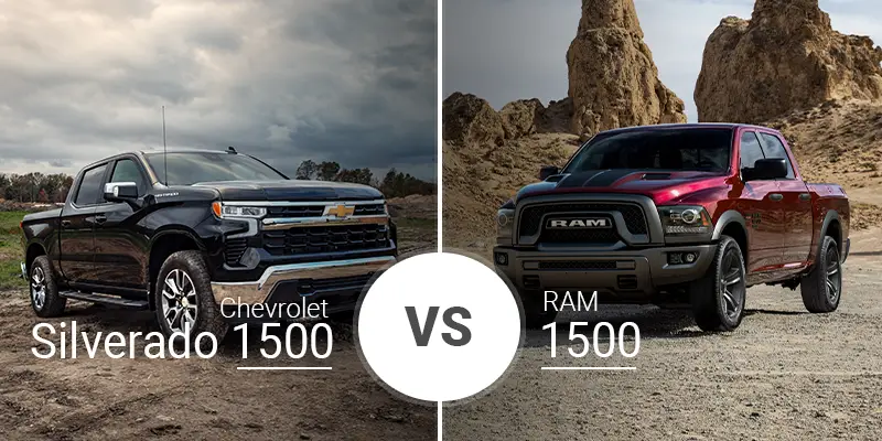 2022 Chevrolet Silverado 1500 Vs 2022 Ram 1500 - Sunrise Chevrolet