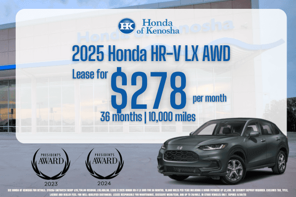 2025 Honda HR-V LX AWD