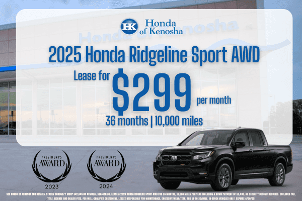 2025 Honda Ridgeline Sport AWD