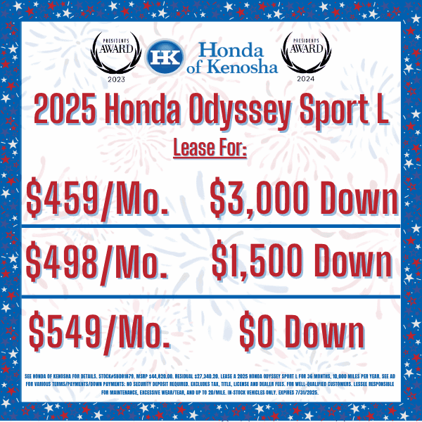 2025 Honda Odyssey Sport L 