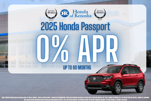 0% Honda Passport