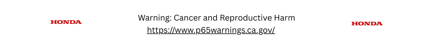 Honda Disclaimer Warning 