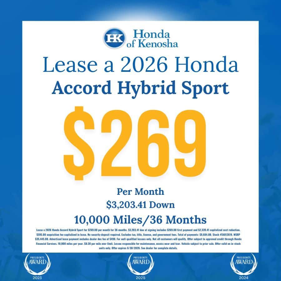2026 Honda Accord Hybrid Sport
