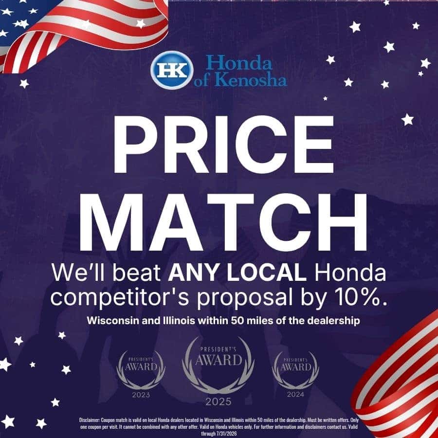 Honda of Kenosha | Service Price Match