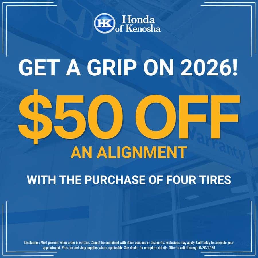 Honda of Kenosha | Alignment and Tires