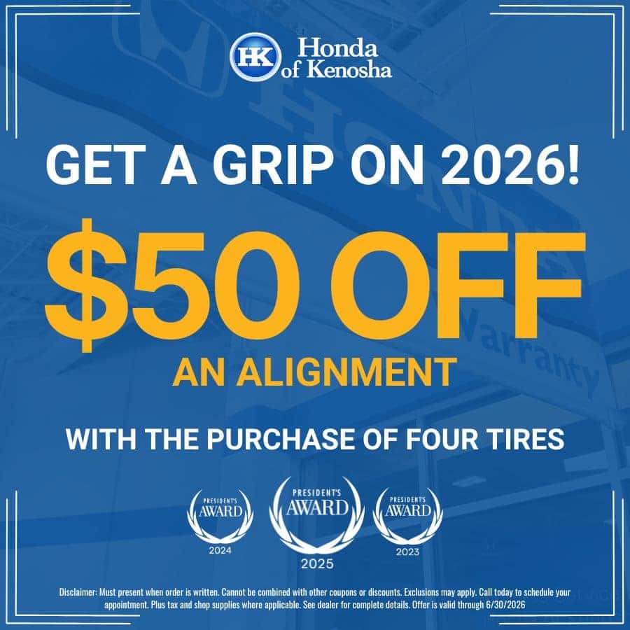 Honda of Kenosha | Alignment and Tires