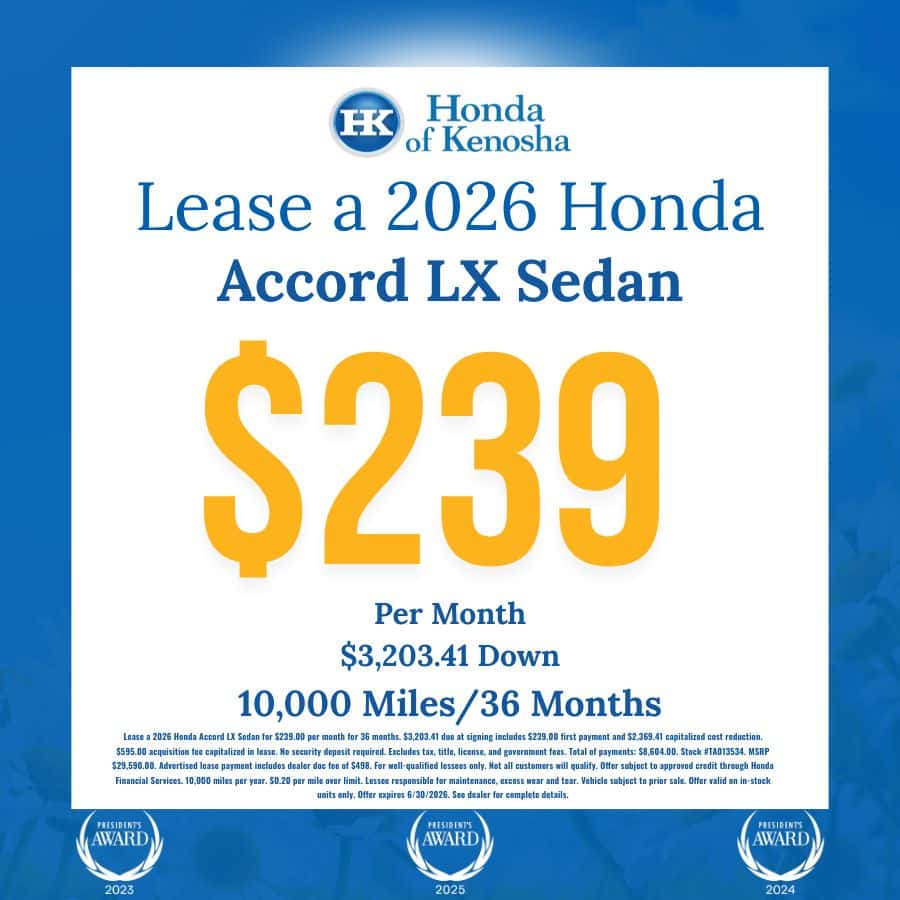 2026 Honda Accord LX Sedan