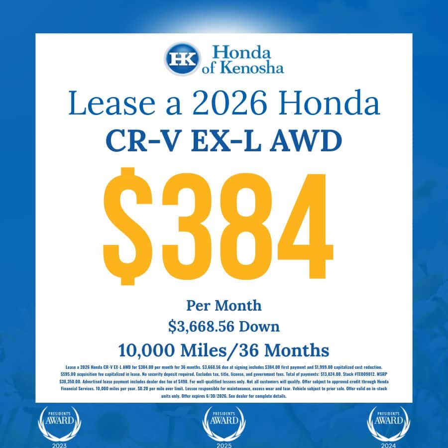 2026 Honda CR-V EX-L AWD
