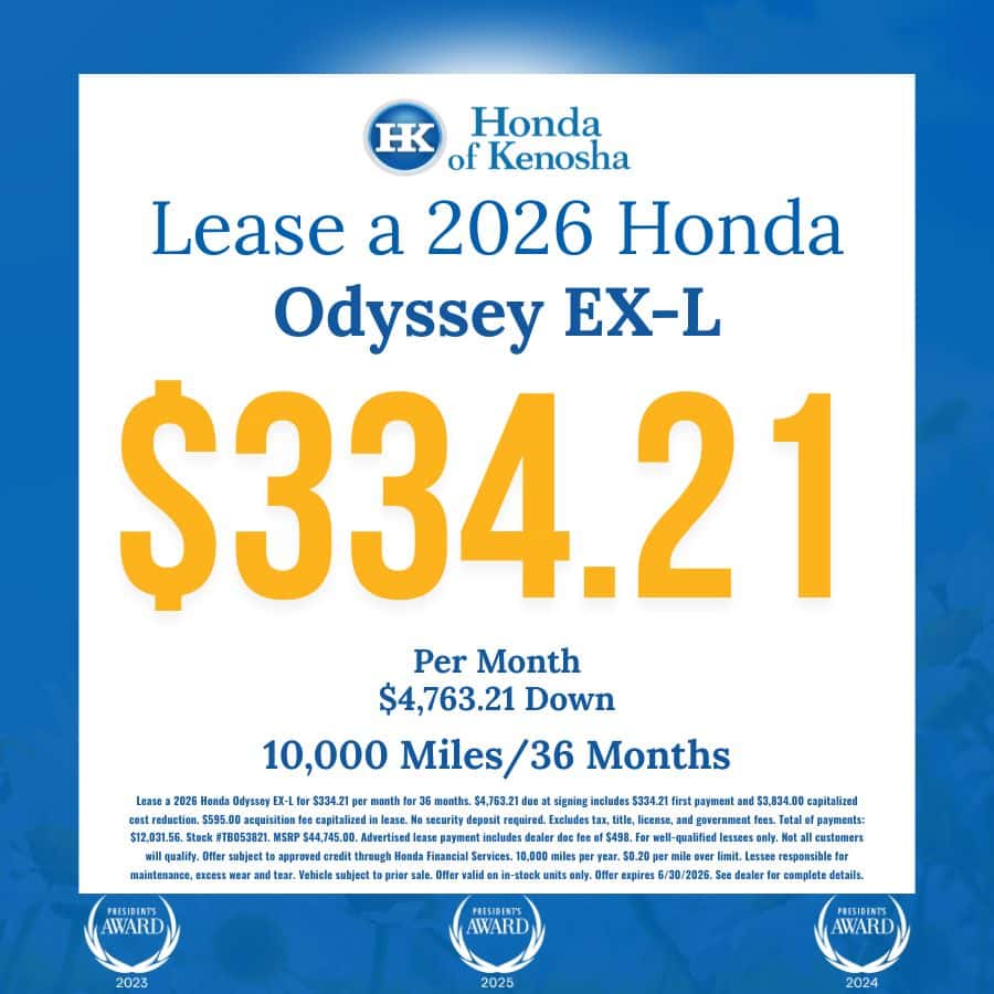 2026 Honda Odyssey EX-L