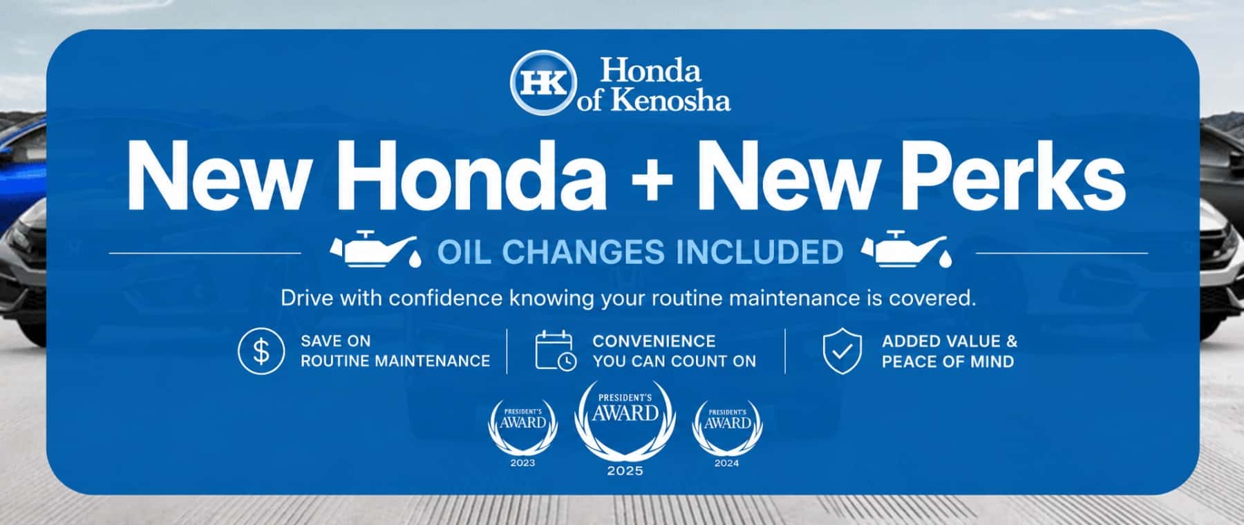 Honda of Kenosha | New Vehicle Oil Changes