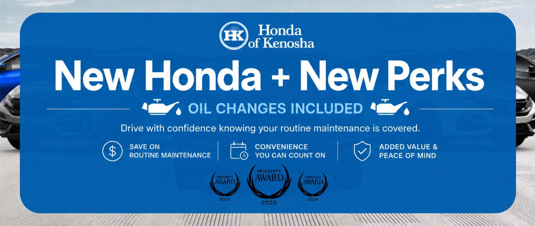 Honda of Kenosha | Oil Change With New Car Purchase