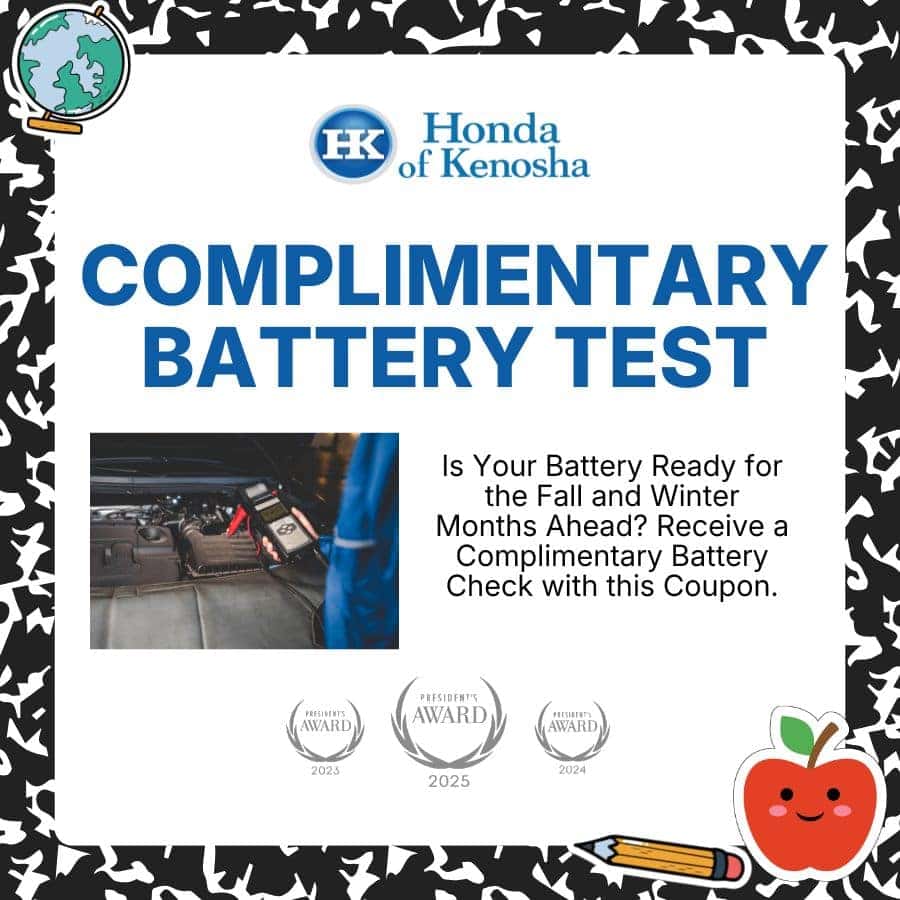 Battery Check Before School