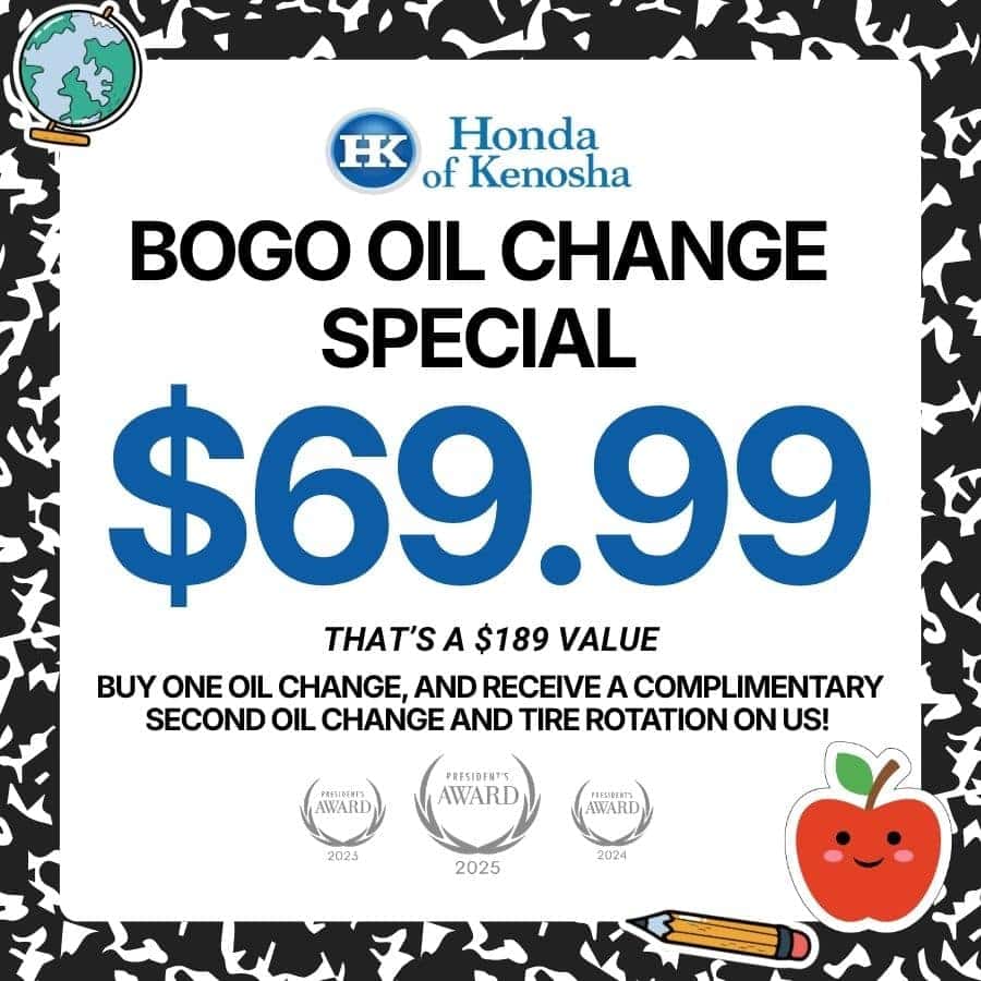 BOGO Oil Change Kenosa