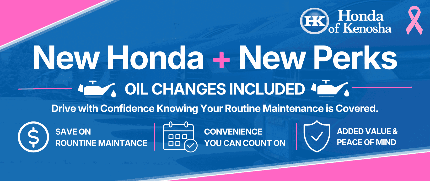 Honda of Kenosha | New Vehicle Oil Changes
