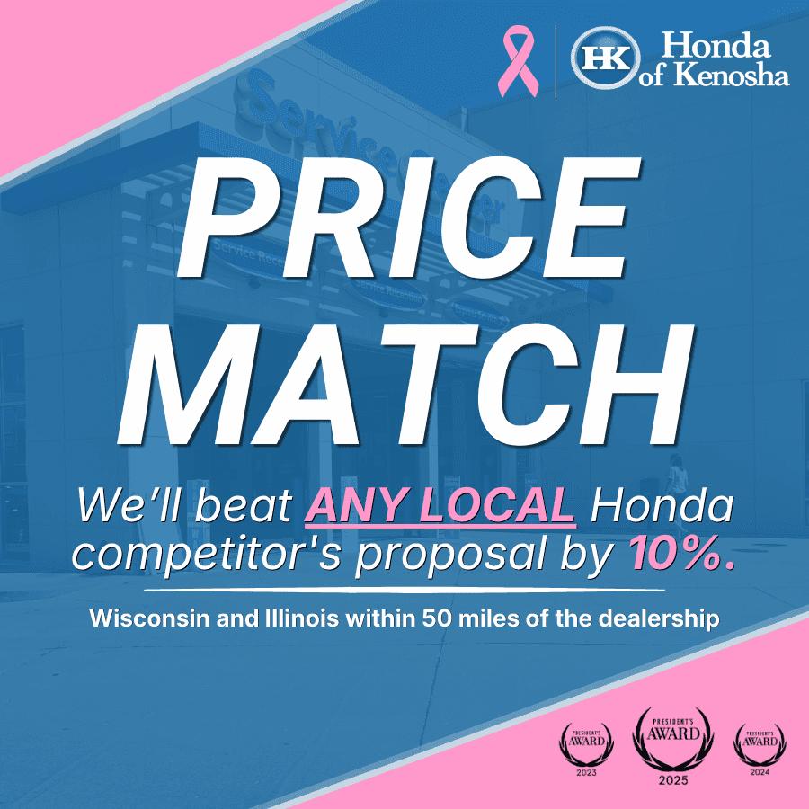 Honda of Kenosha | Competitor Price Match
