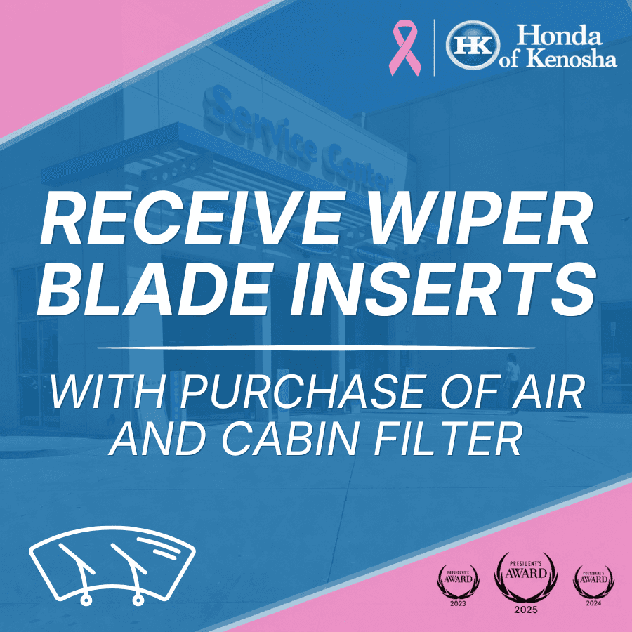 Honda of Kenosha | Wiper Blade Inserts