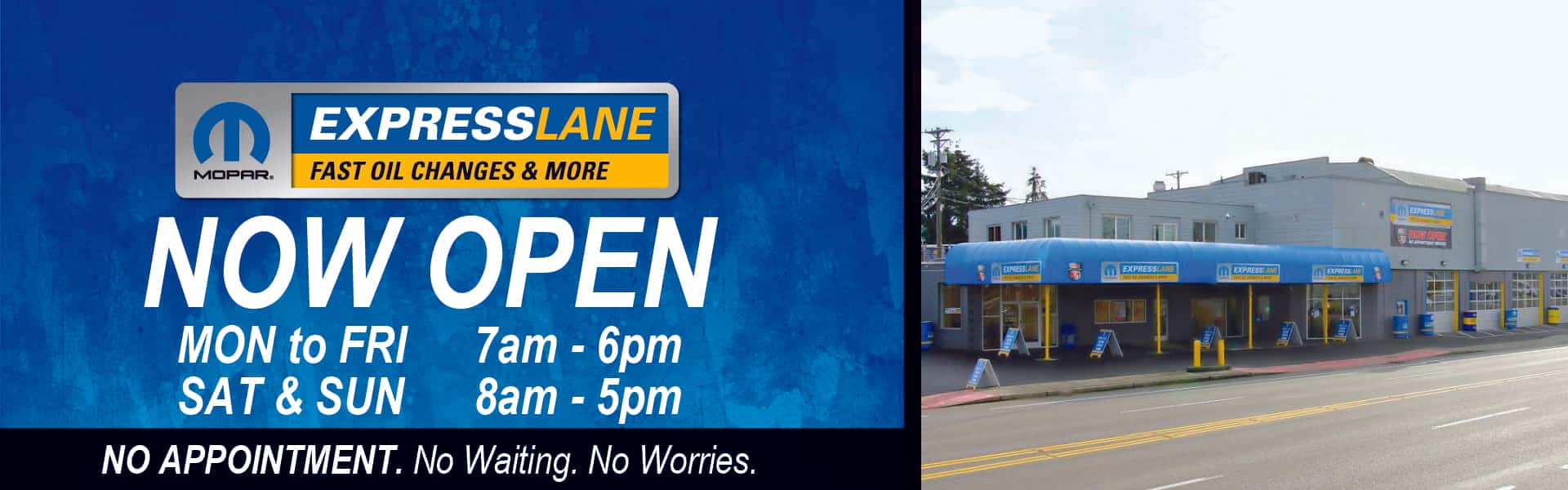 Mopar Express Lane Dodge Chrysler Jeep Ram