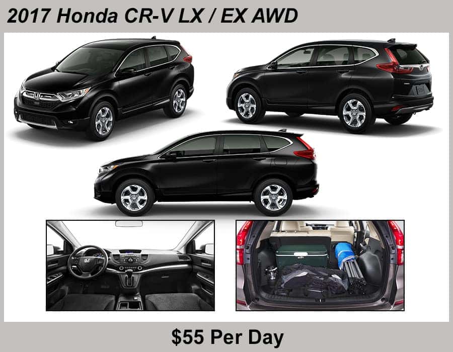 Tamaroff Honda 2017 CRV Rental
