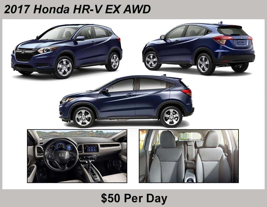 Tamaroff Honda 2017 HRV Rental