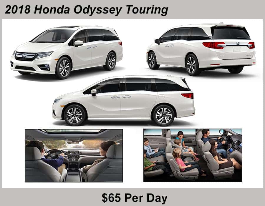 Tamaroff Honda 2018 Odyssey Rental