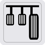 gas & brake pedals