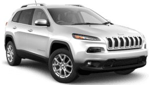 A gray 2017 Jeep Cherokee