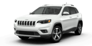 Colorado Springs - A white 2019 Jeep Cherokee from the Faricy Boys