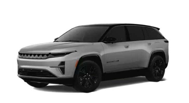 A gray 2024 Jeep Wagoneer S is angled left.