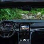 The black dash in a 2025 Jeep Grand Cherokee L for sale.