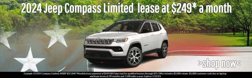2024 jeep compass limited lease